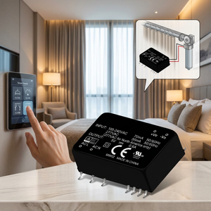 Módulo de alimentación encapsulado SMD de 3W, 12V, 0.25A, con amplio rango de temperatura de funcionamiento. -30~85 ℃   Aislamiento de marco abierto clase II - Product Image 1