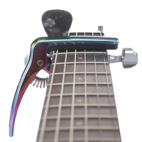 Capo de Guitare Multifonctionnel Haut de Gamme GALUX en Alliage Métallique, Antidérapant, Couleur et Taille Personnalisables, Haute Qualité, Vente en Gros