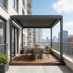 <span class=keywords><strong>Pérgolas</strong></span> <span class=keywords><strong>de</strong></span> <span class=keywords><strong>Aluminio</strong></span> Ajustables <span class=keywords><strong>para</strong></span> Terraza 3X4, Impermeables, Motorizadas, <span class=keywords><strong>para</strong></span> Patio Exterior, Precio <span class=keywords><strong>de</strong></span> Fábrica - Product Image 1