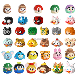 Nuevo Nano bloques Damo huevo modelo Mario mini ladrillos dibujos animados juegos de bloques de construcción juguetes para niños Juguetes - Product Image 1