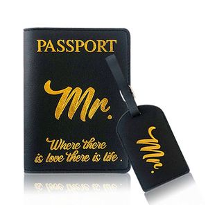 Juego de Fundas para Pasaporte Personalizadas al por Mayor, de Piel Sintética de Lujo, con Logotipo Personalizado, y Etiqueta para Equipaje - Product Image 5