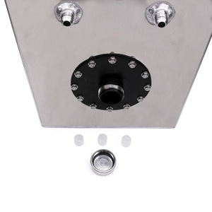 Réservoir de carburant auxiliaire en alliage d'aluminium de 15 gallons noir avec capteur pour mise à niveau et modernisation - Product Image 2