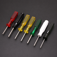 Tournevis hexagonal magnétique H1.5 H2 H2.5 H3, pointe en acier au chrome-vanadium, manche en plastique, 90 mm 100 mm, outil de réparation manuel