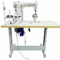 Machine à coudre industrielle pour perruques et toupets avec table, modèle Post Bed 810 820, pour la fabrication de dentelle capillaire en gros
