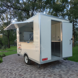 Europe Standard Coffee Trailer Premium Burger Food Truck CE Certified Mobile Catering Cart - Product Image 6