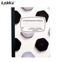 2025 populaire 9-3/4 "X 7-1/2" large horaire de classe hebdomadaire ligné et tables de Conversion de multiplication cahier de Composition