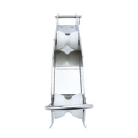 Support d'ancrage à rouleau de type Bow Roller, acier inoxydable 316, poli à la main, pour bateaux, yachts, applications marines et pièces de VR