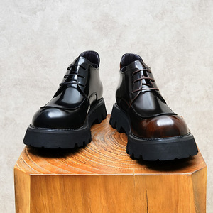 Chaussures plates italiennes de haute qualité pour hommes, respirantes, sur mesure, pour occasions formelles, mariages, bottes de travail - Product Image 4