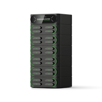 Station de location de banque d'énergie intelligente empilable internationale avec bouton chargeur pop-up en libre-service distributeur automatique de téléphone portable