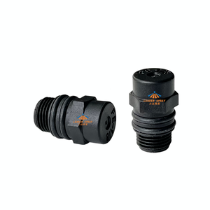 1/8 FEリーダースプレーミストコーンスプレーNPT/BSPT低圧プラスチックPP防錆微細ミスト噴霧ノズル - Product Image 2