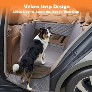Coussin de siège de voiture antidérapant portable pour animaux de compagnie, pour les grands chiens, à placer sur le siège arrière pour les voyages en extérieur - Product Image 3