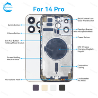 STAROZON Coque arrière de haute qualité pour iPhone 14 Plus Pro Max, boîtier de téléphone impeccable