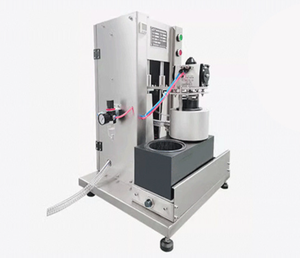 Halbautomatische Vakuum-Verschließmaschine, Doppelstationen-Glasverschließer für Soßen, Eingelegtes und Honig, Pneumatische Drehverschluss-Ausrüstung - Product Image 2
