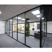 Raumteiler/trennwand raumtrenner raumtrenner trennwand panneau de cloison buro cloison en verre glas trennwand