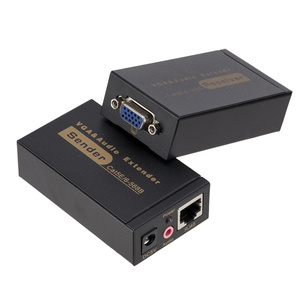 Bộ Mở Rộng Âm Thanh <span class=keywords><strong>Video</strong></span> VGA 100M RJ45 Qua Cáp Ethernet CAT5e/6 RJ45 Đơn Bộ Mở Rộng VGA Âm Thanh/<span class=keywords><strong>Video</strong></span> <span class=keywords><strong>UTP</strong></span> VGA - Product Image 4
