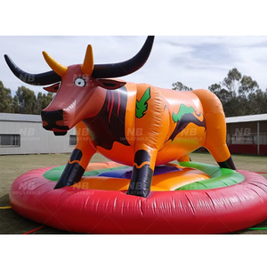 Increíble Toro Mecánico Inflable para Niños, Toro de Rodeo Inflable, Toro Mecánico Inflable Increíble - Product Image 1