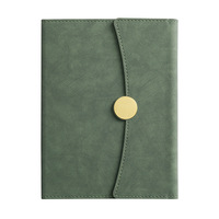 Coffret Cadeau de Carnets Professionnels en PU Personnalisables avec Reliure Piquée, Logo Imprimable, Haute Qualité, pour Protocoles de Réunions d'Entreprise, Design Élégant