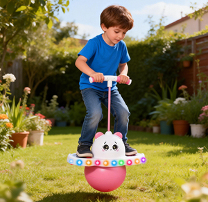 Nouveau sauteur à bulles de haute qualité pour enfants, jouet de saut acoustique en mousse pour enfants, grenouille sauteuse d'extérieur - Product Image 3