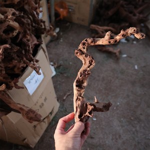 Acquario speciale di vendita calda accattivante in legno naturale acquario per pesci decorazione paesaggistica di legno - Product Image 1