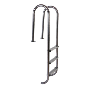 Escalera mecánica de alcantarillado para <span class=keywords><strong>piscina</strong></span>, escalera gruesa de acero inoxidable 304, soporte para el hogar, pasamanos, escalera de escalada, escalera tipo MU - Product Image 1