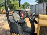 Rouleau Vibratoire Cat CB14B à Double Tambour, Engin de Construction Lourd, Moteur Diesel, Norme d'Émission Euro 6, Pompe à Roulement 16,8 kW
