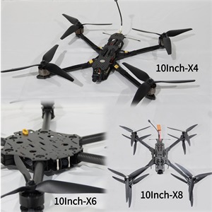 Drones FPV de Alta Resistencia en Múltiples Tamaños (7"-18"). El dron de 13 pulgadas ofrece una carga útil de 6 kg y 30 minutos de tiempo de vuelo. - Product Image 1