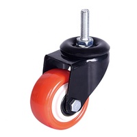 Vente directe usine : Roue de frein pivotante de 2 à 5 pouces, roue de meuble, roue directionnelle/universelle en PVC/PU/TPR pour bureau
