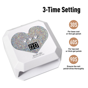 Lampe à ongles LED UV professionnelle 288W avec 21 LED, <span class=keywords><strong>prix</strong></span> d'usine, design élégant, pour salon de manucure - Product Image 3