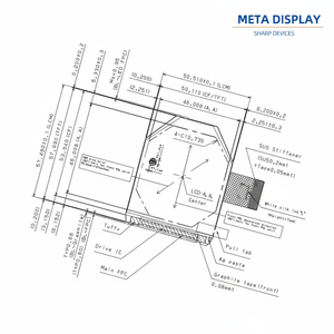 Pantalla TFT Sharp LS026B3SA01Y con Interfaz MIPi y RGB - Product Image 1