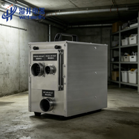 Déshumidificateur industriel à adsorption à rotor déshydratant fixe Wetwells MCH-80XF-01 0,4 kg/h, électrique 700W, haute efficacité, nouveau 220V