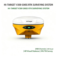 Hi-Target V300 Instrument d'arpentage Diferencial Gps Rtk Haute précision V300 Rover et Station de base Gnss Récepteur Rtk Ensemble complet