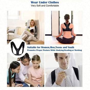 Ceinture de Correction Posturale Dorsale, Correcteur de Posture pour Cyphose, Soutien Assis Unisexe, Respirant, Spandex Nylon, Certifié BSCI - Product Image 5