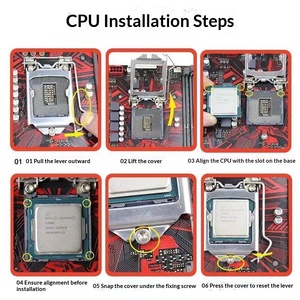 R5 5600 5600X; <span class=keywords><strong>R7</strong></span> 5700X3D 5800X3D; R9-3900X 5900X 5950X para CPU de Escritorio con Socket FM1 - Product Image 5