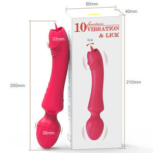 Potente Vibrador de Lengua de Conejo 2 en 1 para Mujeres, Estimulador de Clítoris con Succión, 10 Frecuencias, Resistente al Agua, Recargable por USB, Juguete Sexual para Adultos - Product Image 2