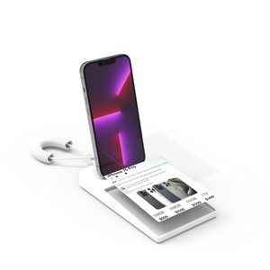 Tocvue Durable & Reliable Anti-Theft Universal Display Stand for Cell Phones Buit-in Price Tag for Retail Shop Made of Plastic - Product Image 6