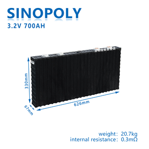 แบตเตอรี่ลิเธียมไอออนแบบชาร์จได้ SINOPOLY ราคาถูก คุณภาพดีที่สุด เกรด LFP 3.2v 700ah พร้อมการรับประกัน 3 ปี สำหรับการจัดเก็บพลังงาน 3.2 - Product Image 2