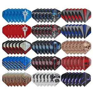 100pcs Standard Shape for Soft Dart and Steel Darts Dart Flights