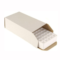 Boîte d'emballage en carton avec plateau, 50 pièces, emballage personnalisé en papier, munitions, 9MM
