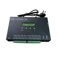 Contrôleur LED DMX vers SPI H807SA 512, 8 canaux, protocole ArtNet, pilote programmable 6A pour WS2811/2812/2815/APA102 pour éclairage