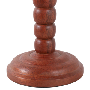 Stacked Round <b>Taper</b> <b>Candle</b> Holder Wooden Candlestick For Home Living Room Decor Kitchen Counter Bathroom Vanity - Product Image 5