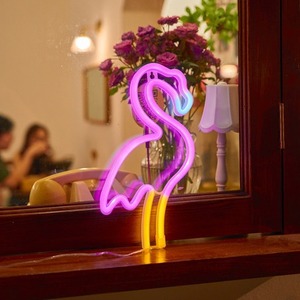 Luz Decorativa LED de Neón con Forma de Planeta y Mariposa, Directo de Fábrica, Luz Nocturna Creativa para Fotografía, 6000 Lúmenes, Regulable - Product Image 1
