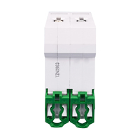 Disjoncteur 2P DC 600V MCB Courbe C Monophasé Fusible à courant continu pour PV