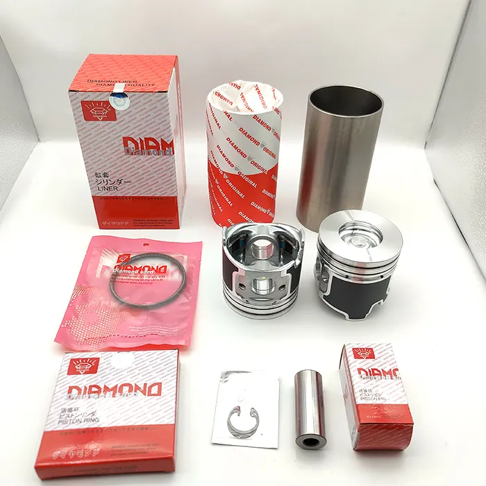 Kit de chemise de moteur 4TNV94 4TNV98 Piston Piston Axe de segment de piston pour Yanmar