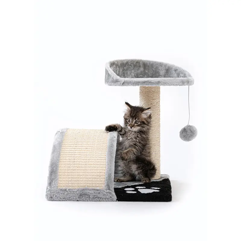 Wholesale Simple Design Sisal Cat Tree Scratching Posts High Grad Cat Climbing Tree Scratcher