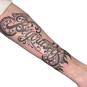 Venta al por Mayor Transfronteriza de Calcomanías de Tatuajes Temporales Ecológicas Inspiradas en Jugos Herbales para Hombres, para <span class=keywords><strong>Antebrazo</strong></span>/Brazo Completo, No Reflectantes - Product Image 4
