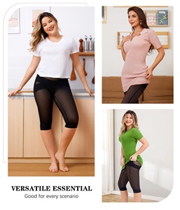 Faja Moldeadora de Malla para <span class=keywords><strong>Mujer</strong></span> al por Mayor con Diseño Cruzado en <span class=keywords><strong>X</strong></span>, Tirantes Desmontables, Efecto Levantacola y Control de Muslos - Product Image 5