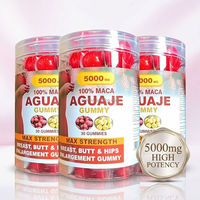 Gummies de Maca 5000mg pour Femmes, Complexe Herbal avec Kudzu, Dong Quai, Palmier Nain, Luzerne, 30 Comprimés, Complément Alimentaire Marque Blanche OEM