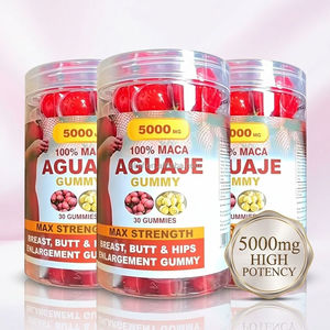 Gommose di Maca 5000mg per Donne, <span class=keywords><strong>Complesso</strong></span> Erboristico con Kudzu, Dong Quai, Saw Palmetto, Alfalfa, 30 Pezzi, Integratore OEM con Etichetta Privata - Product Image 1
