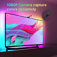 Kit de bande lumineuse de rétroéclairage TV PC écran de synchronisation fonctionne avec Tuya WiFi Alexa ordinateur Xbox LED Smart Ambient TV rétro-éclairage