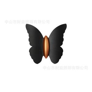 Butterfly Wall Lamp 2x5W Warm Light Waterproof <b>Outdoor</b> Garden Villa Balcony <b>Lighting</b> - Product Image 4